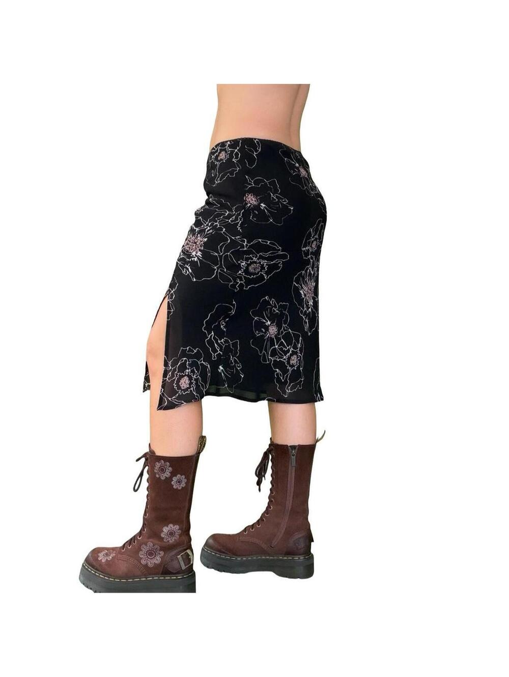 Y2K BOHO FAIRY GRUNGE SKIRT